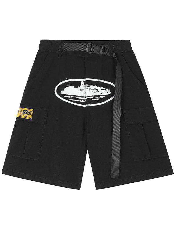 Men's Print Cargo Shorts