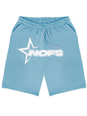 Men's Printed Sweatshirt Shorts