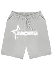 Men's Printed Sweatshirt Shorts