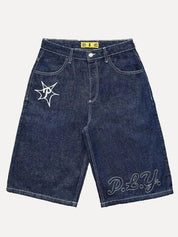 Men's Digital Denim Shorts