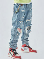 Men's Street Loose Jeans