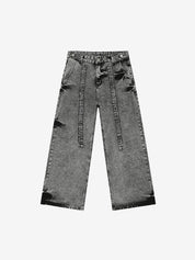 Men's Washed Loose Jeans