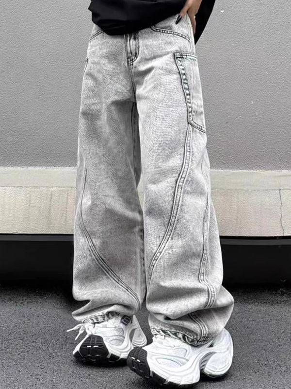 Men's Street Loose Jeans