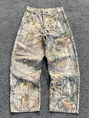 Men's Camouflage Loose Jeans