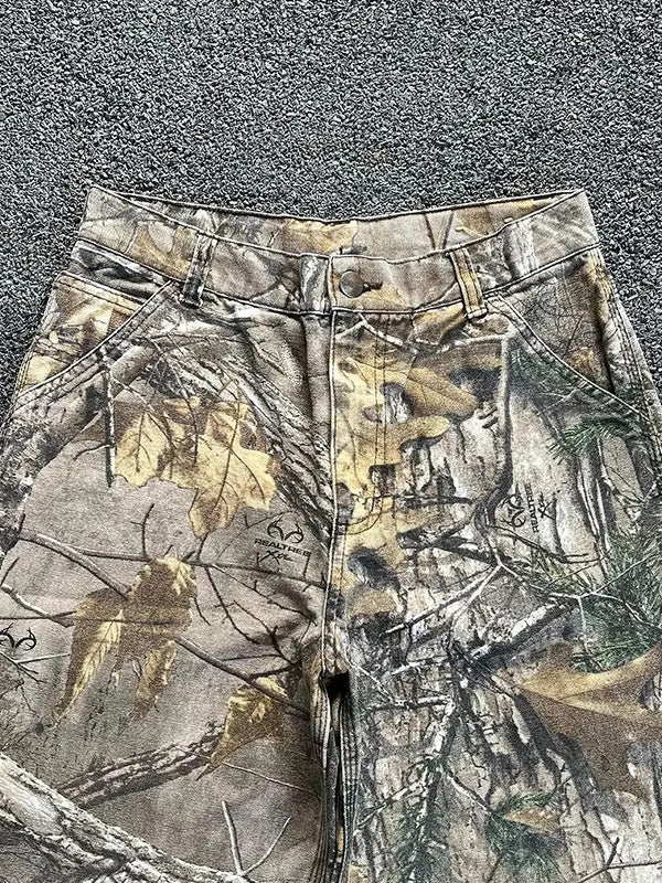 Men's Camouflage Loose Jeans