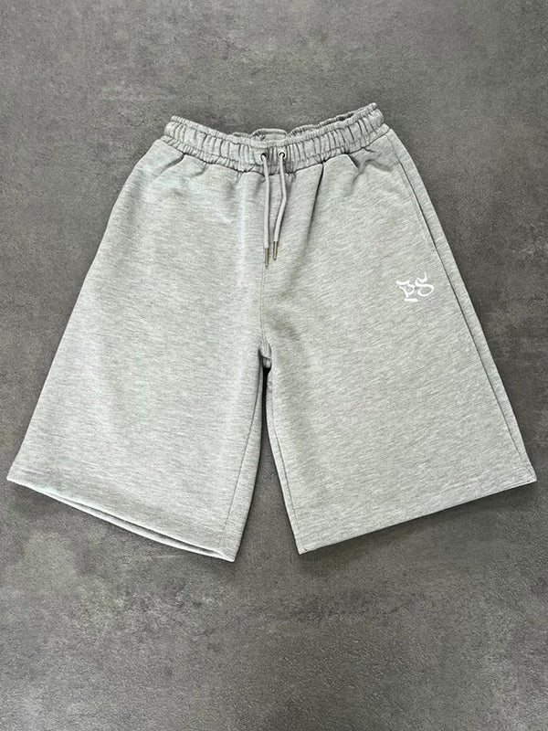 Men's Embroidered Sports Shorts