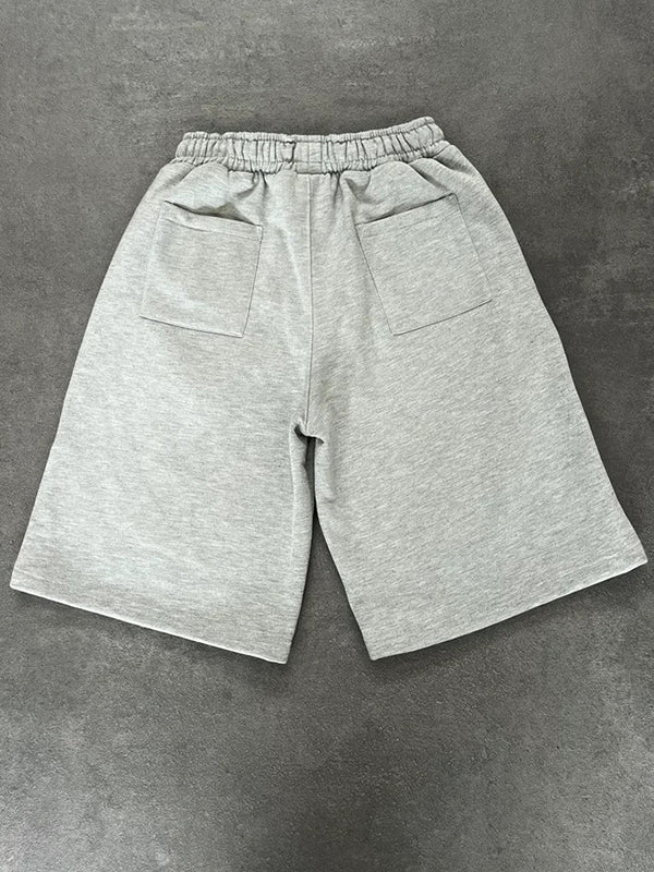 Men's Embroidered Sports Shorts