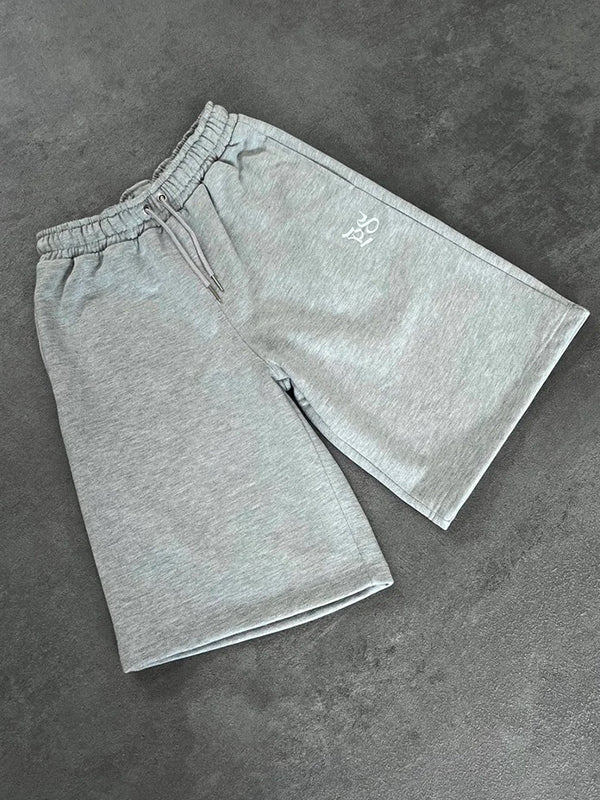 Men's Embroidered Sports Shorts