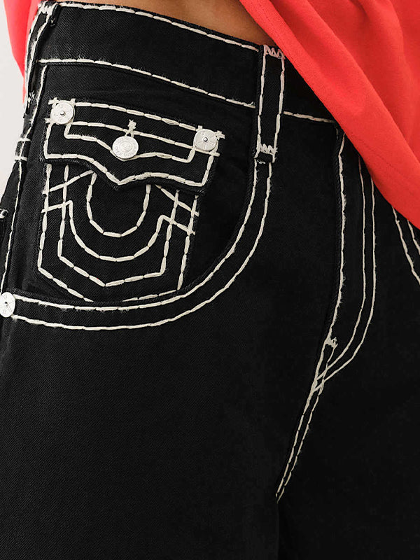 Men's Street Loose Fit Denim Shorts