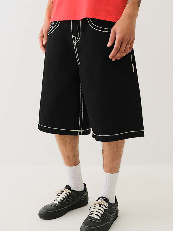 Men's Street Loose Fit Denim Shorts