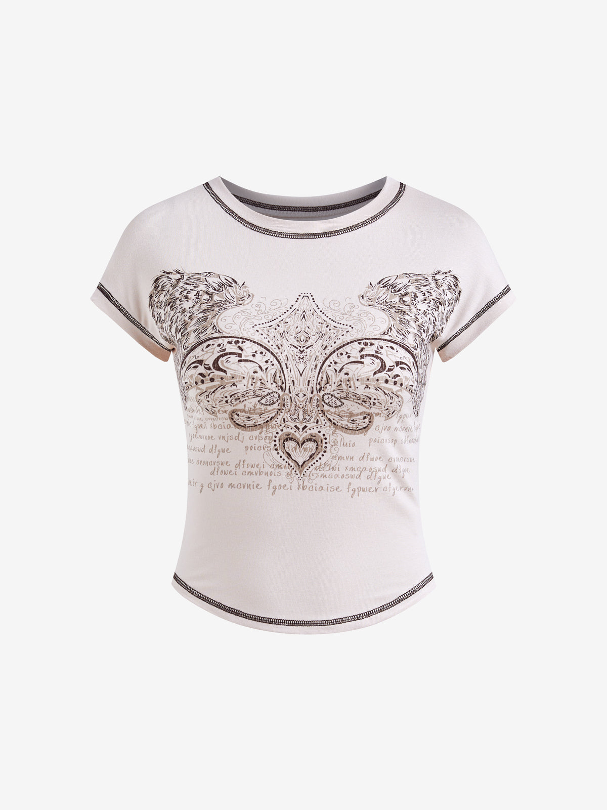 American Old Fashioned Signature Print Short Sleeve