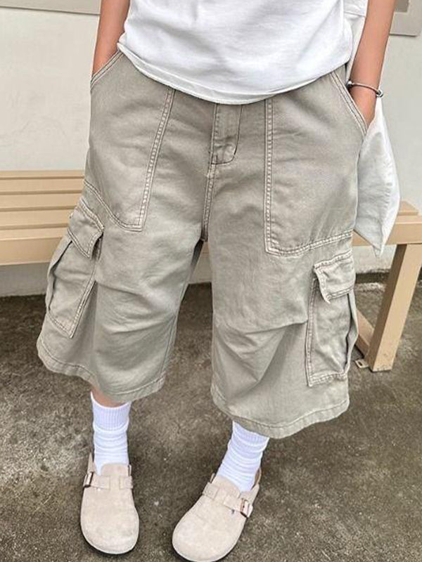 Low Rise Cargo Shorts