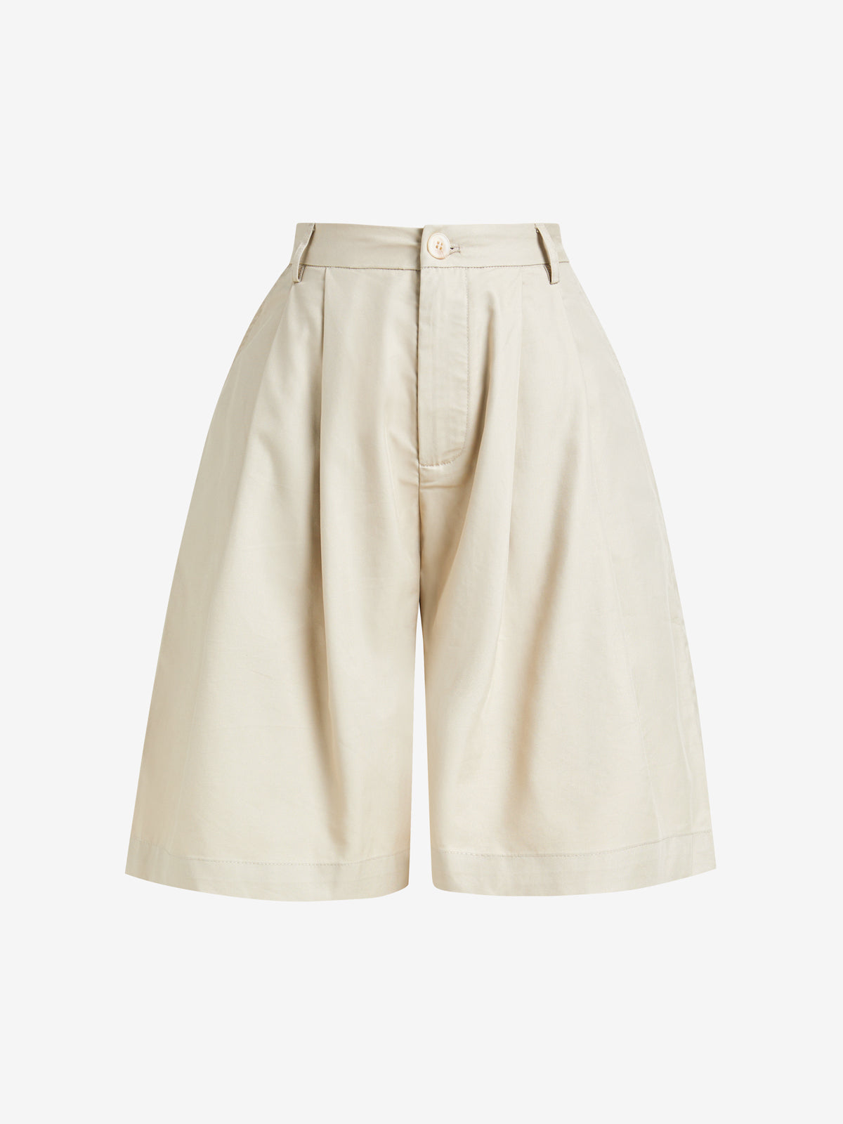 Retro High Waist Pleated Loose Wide Leg Pants