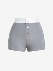 American Retro Three Button Stretch Shorts