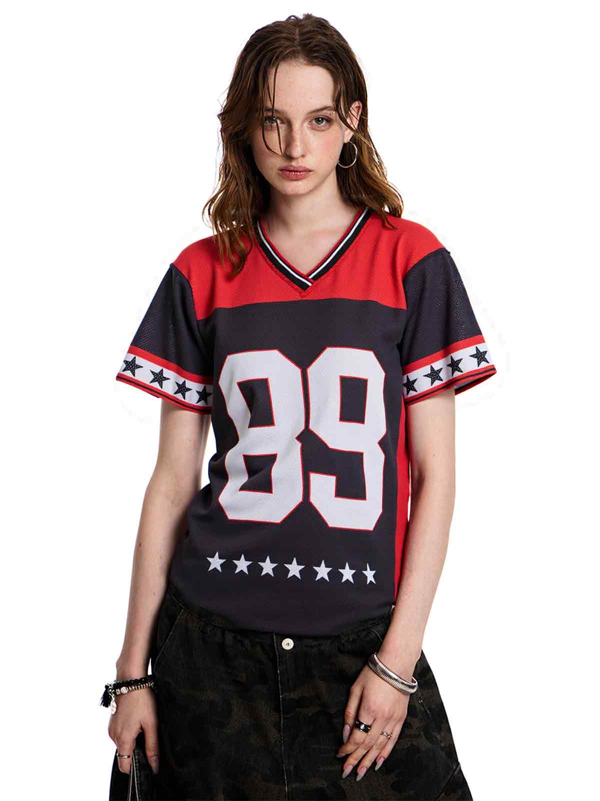 Loose Retro Hollow Hottie American Tee