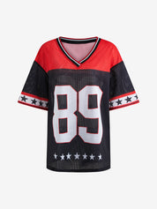 Loose Retro Hollow Hottie American Tee