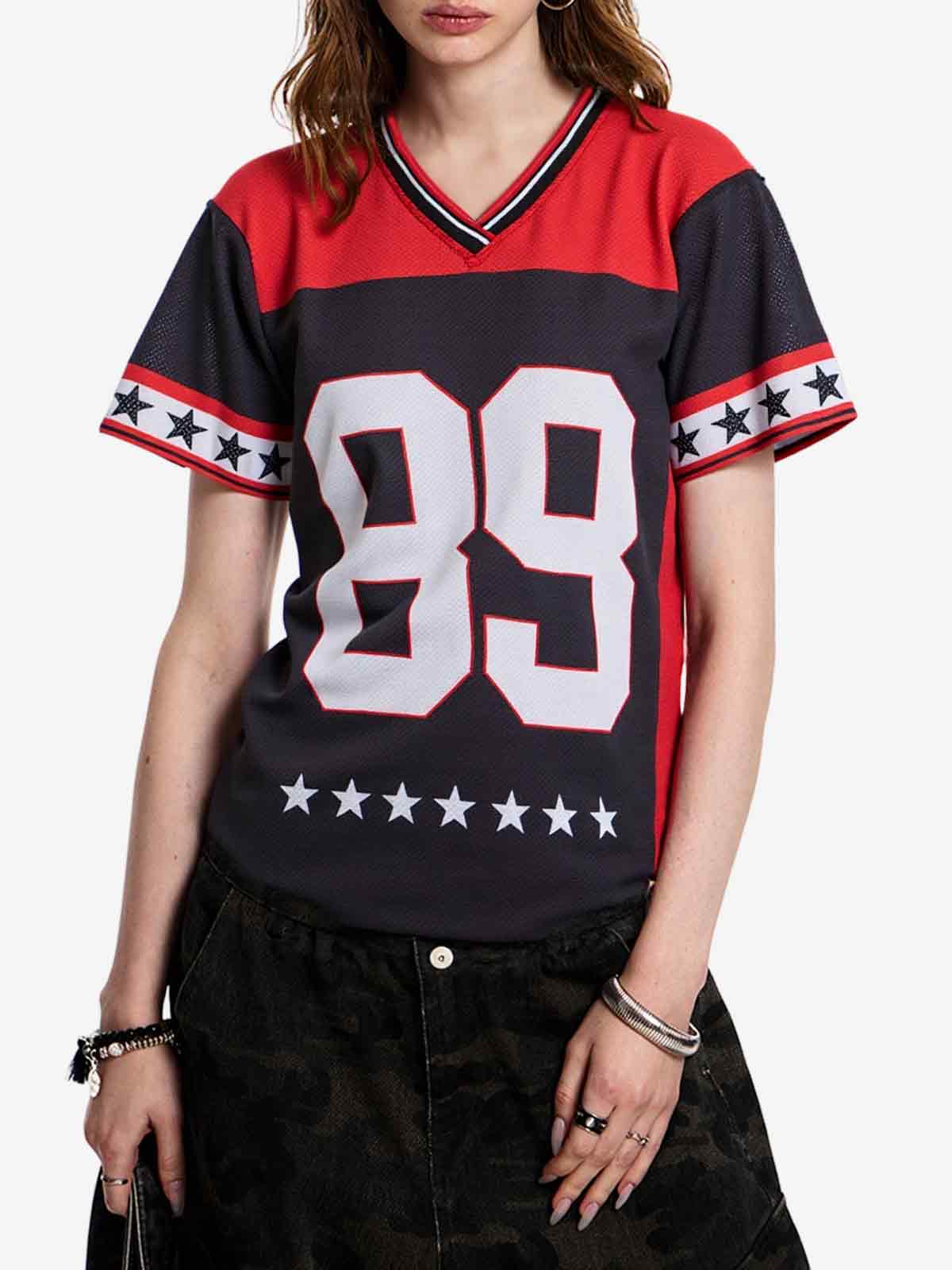 Loose Retro Hollow Hottie American Tee