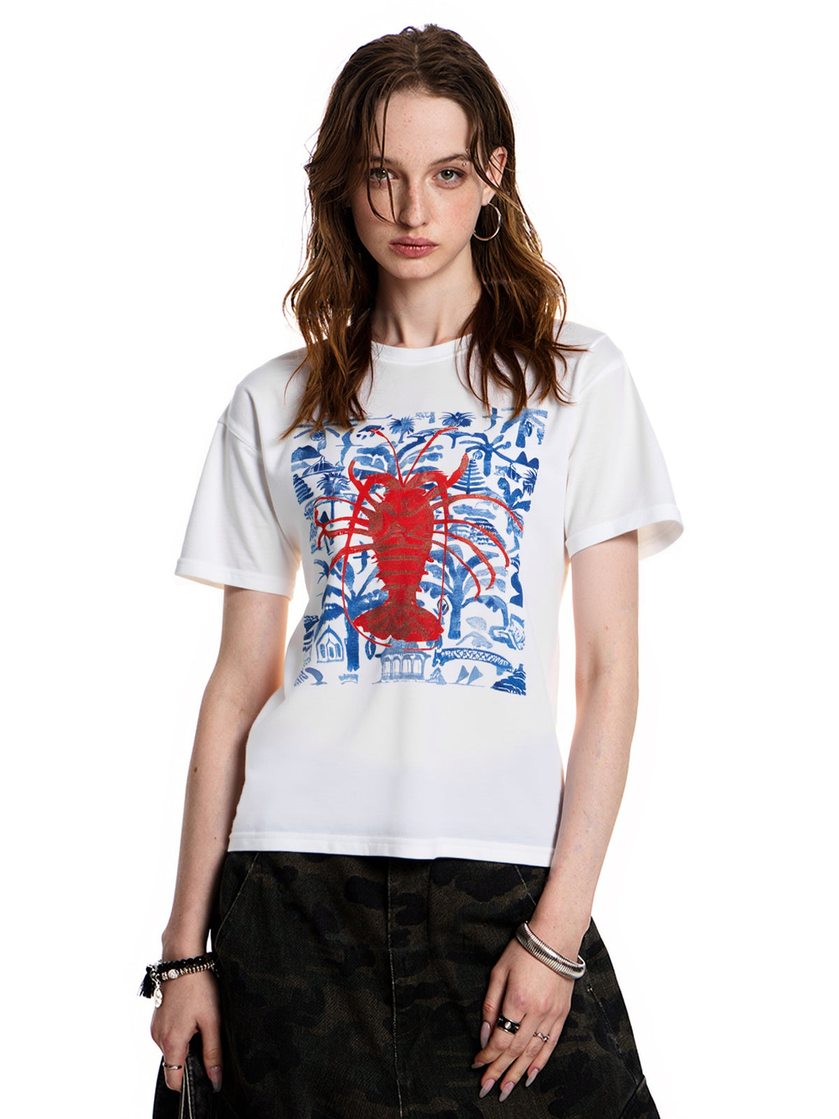 Animal Print Retro All Match Loose Tee
