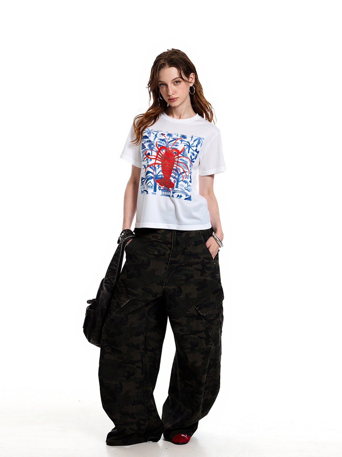 Animal Print Retro All Match Loose Tee