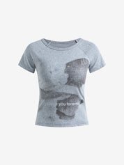 Bear Print Short Sleeve