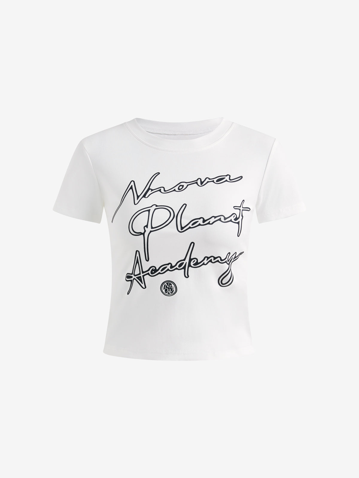 American Retro Dot Letter Raglan Tee
