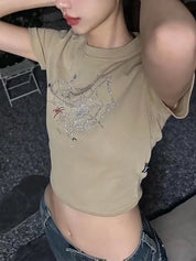 Cobweb Diamonds Short Sleeve