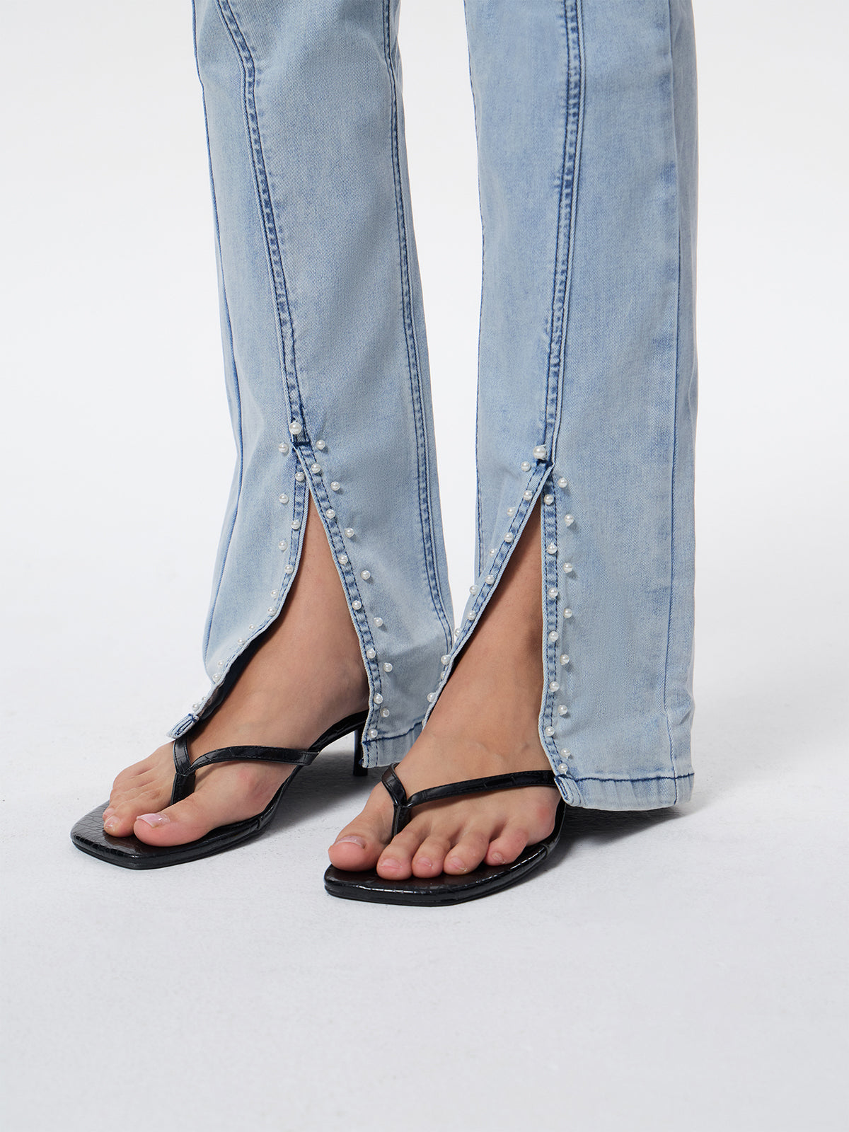 Women's Pearl Vintage Washed Jeans Bootcut Pearl