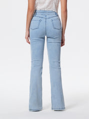Women's Vintage Washed Jeans Bootcut