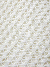 Hollow Out Crochet Long Sleeve Knit Top