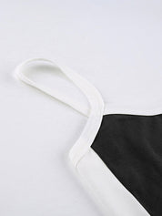Contrast Trim Vintage Crop Cami Top