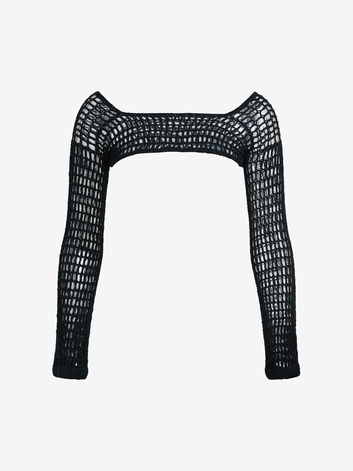 See Through Crochet Knit Bolero Shrug