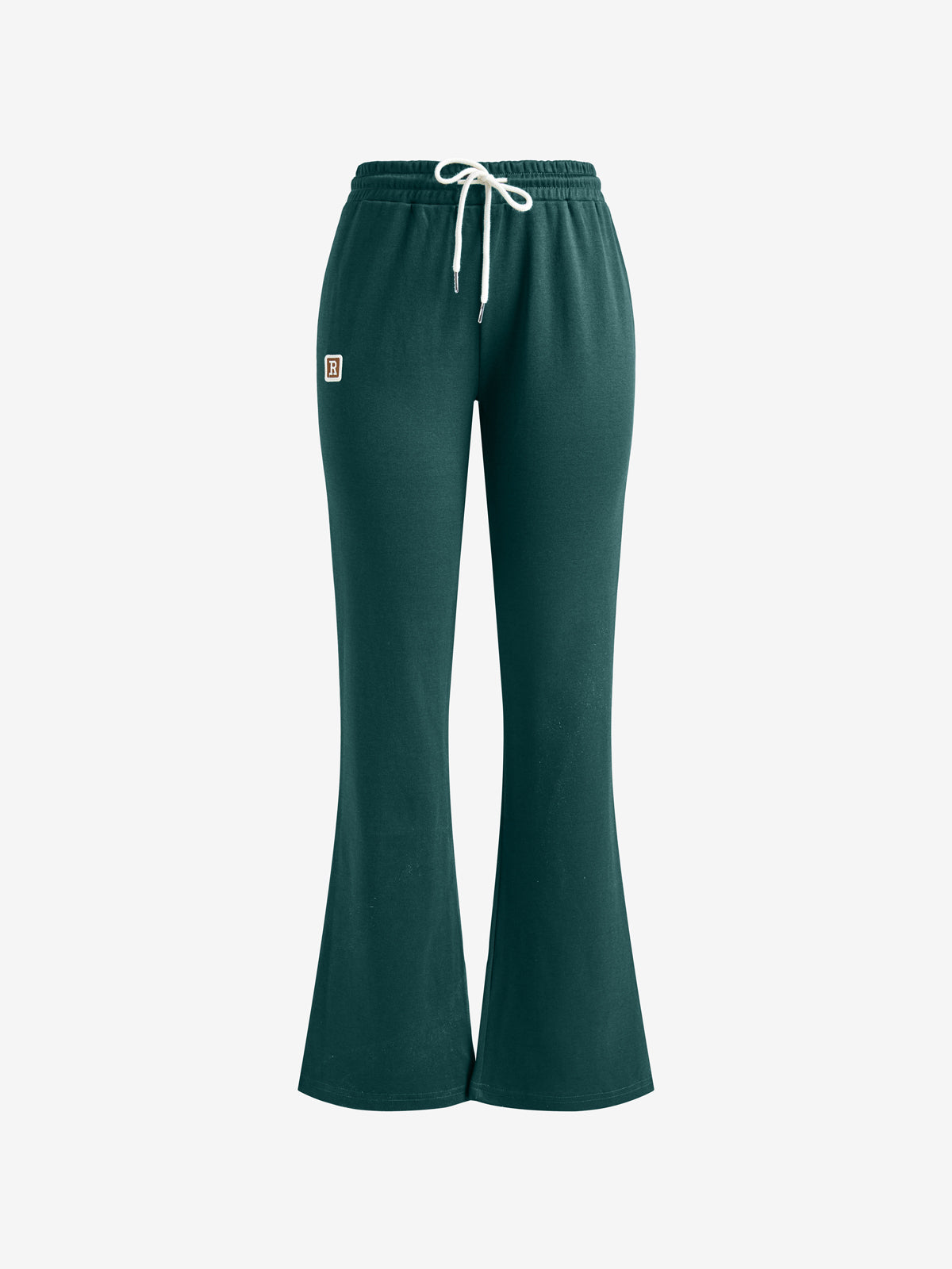 Logo Detail Terry Casual Pants