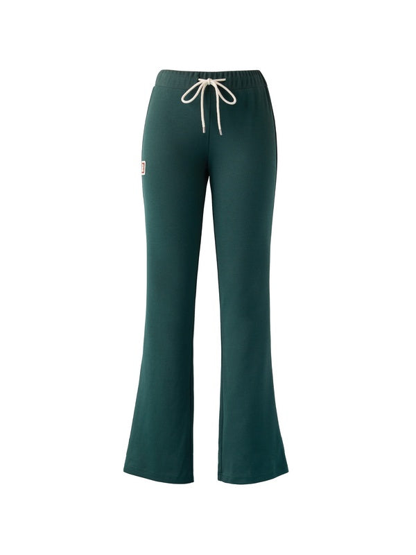 Logo Detail Terry Casual Pants