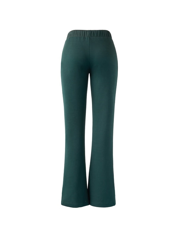 Logo Detail Terry Casual Pants