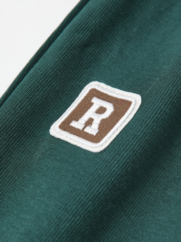 Logo Detail Terry Casual Pants