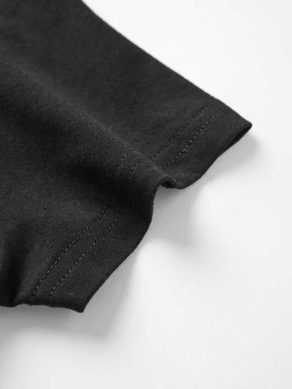 Contrast Raglan Slim Short Sleeve Tee