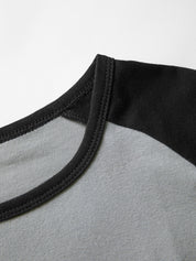 Contrast Raglan Slim Short Sleeve Tee