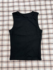 Ribbed Cropped Tank Top