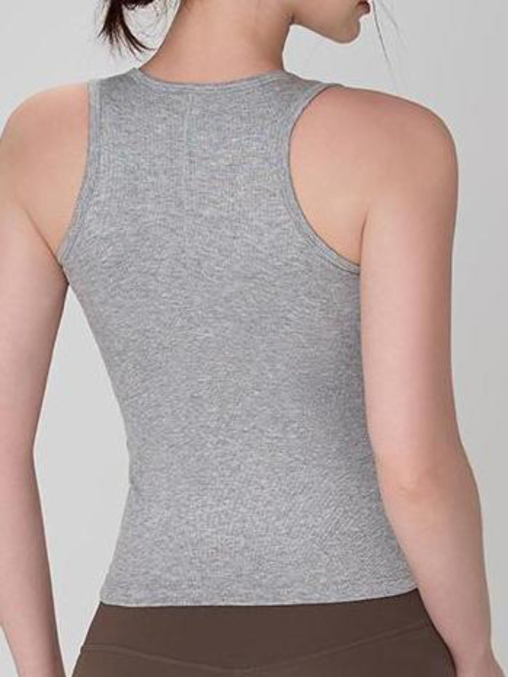 Ribbed Cropped Tank Top
