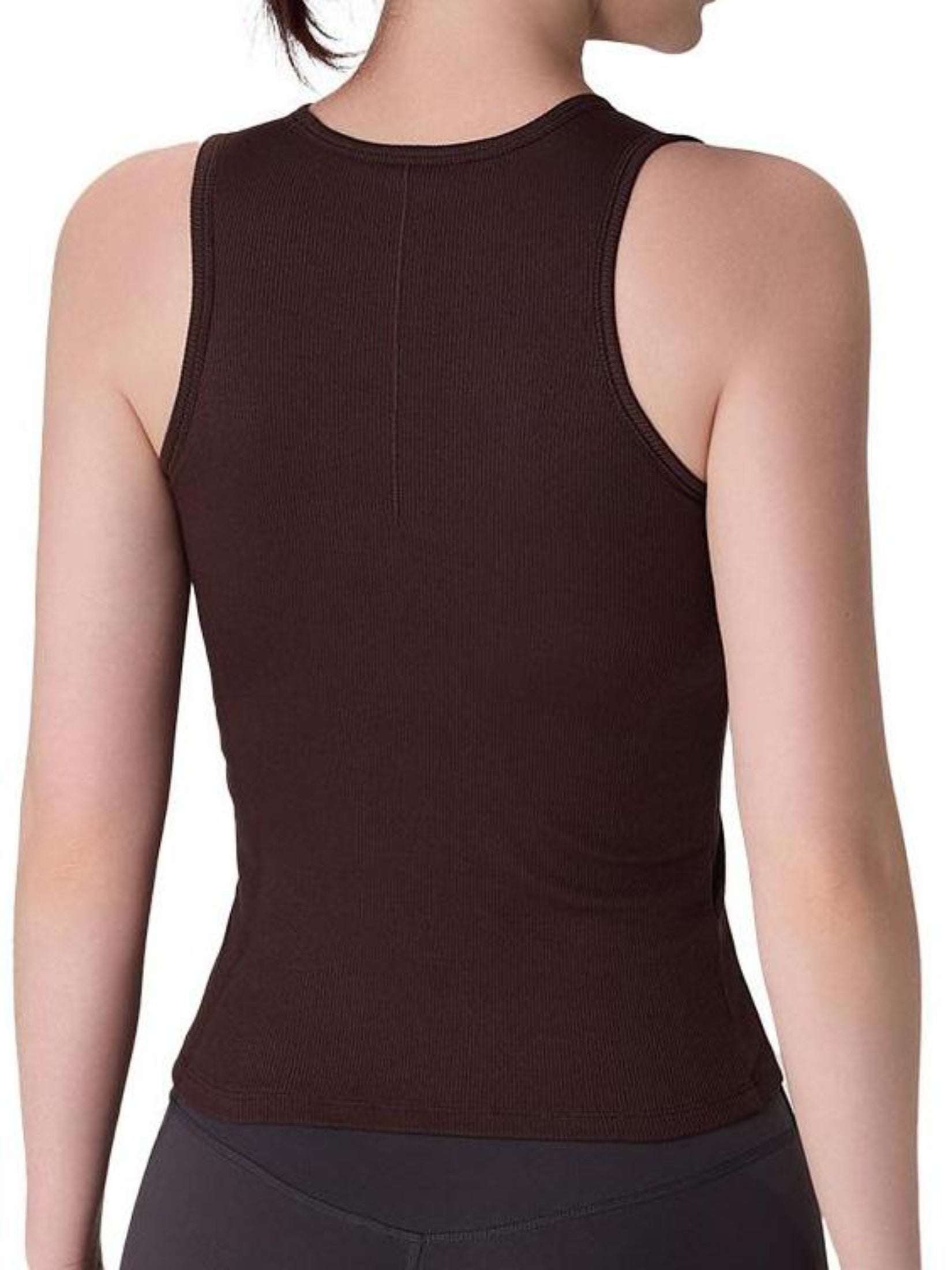 Ribbed Cropped Tank Top