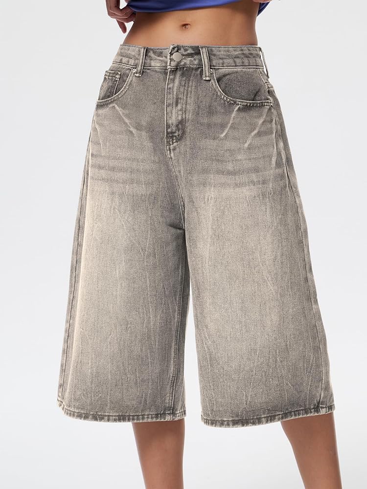 Y2K Baggy Bermuda Denim Shorts