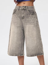 Y2K Baggy Bermuda Denim Shorts