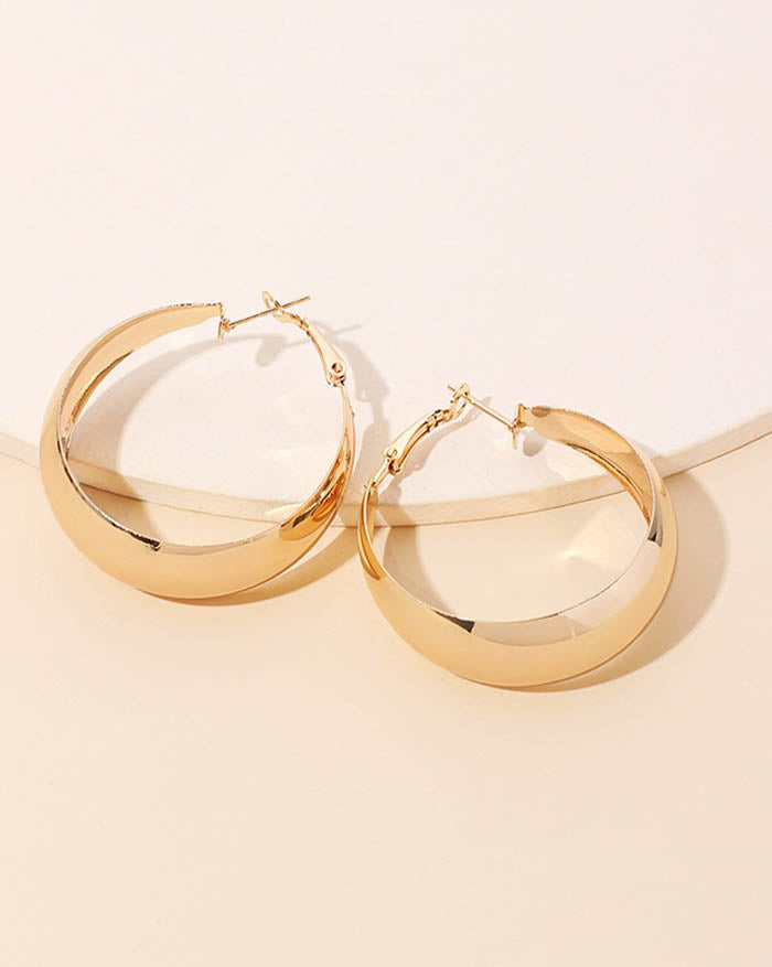 Minimalism Geometric Glossy Earring