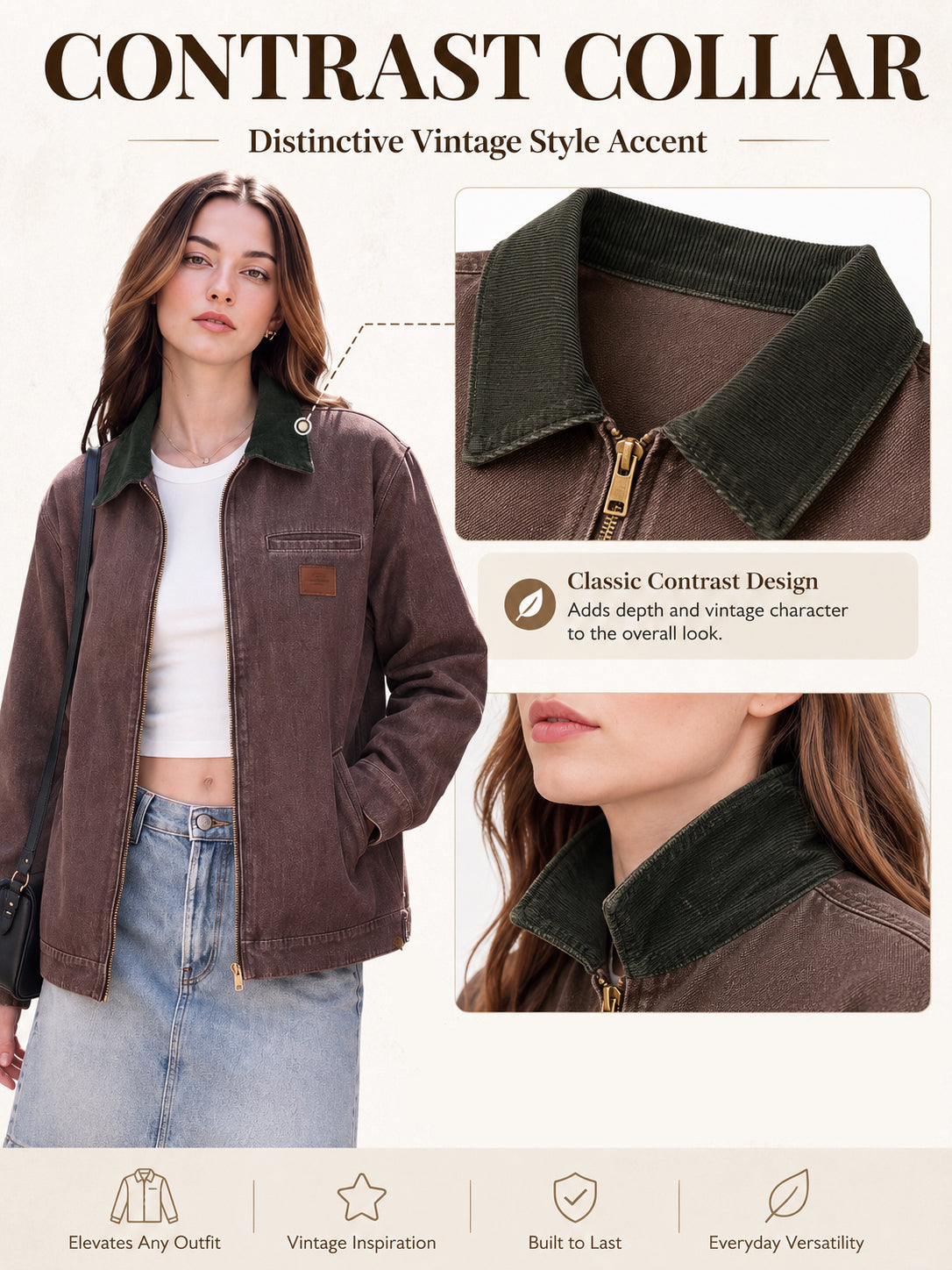 Distinctive Contrast Collar