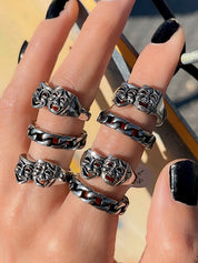Punk Smile & Cry Ring