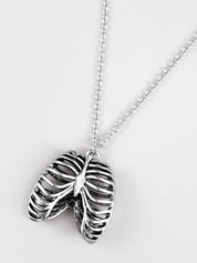 Vintage Skeleton Pendant Necklace