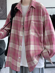 Men's Brushed Checkered Shirt