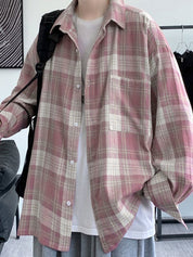Men's Brushed Checkered Shirt