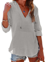Women's V Neck Beach Cover Up