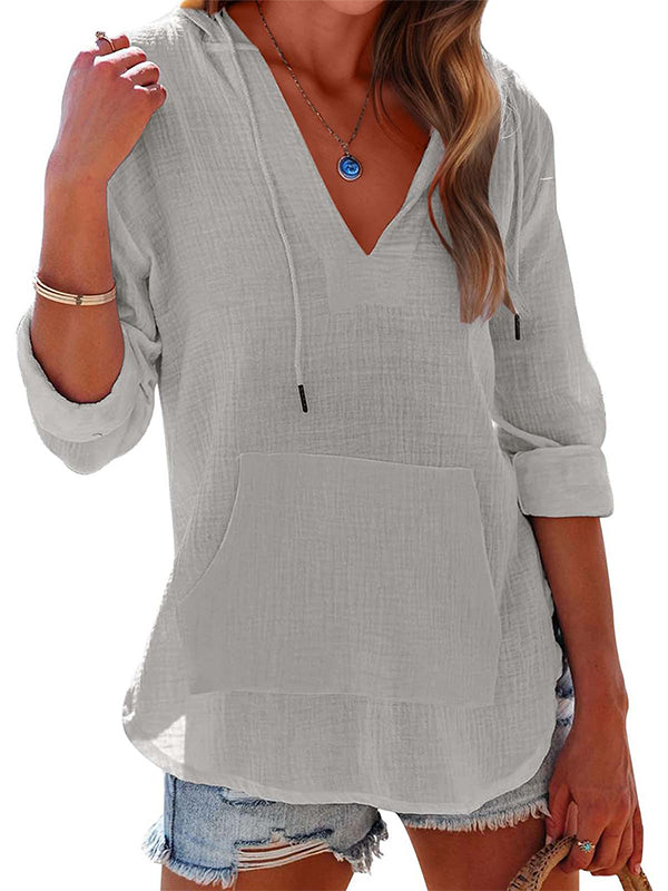 Women's V Neck Beach Cover Up